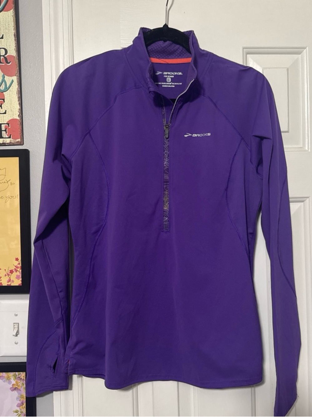 Brooks half-zip pullover